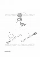COMPTEUR  pour Yamaha F100B Electric Starter, Remote Control, Power Trim & Tilt, Shaft 20