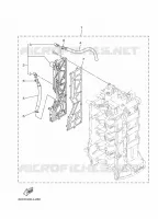 PIÈCES OPTIONNELLES 2 pour Yamaha F100B Electric Starter, Remote Control, Power Trim & Tilt, Shaft 20