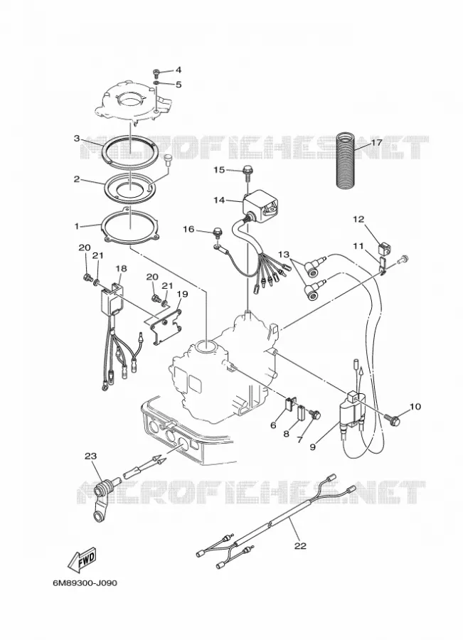 ELECTRIQUE Yamaha OUTBOARD ENGINES 6hp (4.4kW) 2011 6  6CMHL