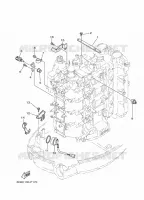 PARTIE ELECTRIQUE 4 pour Yamaha F100D Electric Starter, Remote Control, Power Trim & Tilt, Shaft 20