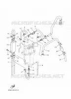 POMPE A INJECTION 2 pour Yamaha F100D Electric Starter, Remote Control, Power Trim & Tilt, Shaft 20