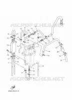 POMPE A INJECTION 2 pour Yamaha F100D Electric Starter, Remote Control, Power Trim & Tilt, Shaft 25