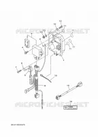 PIÈCES OPTIONNELLES 2 pour Yamaha F100D Electric Starter, Remote Control, Power Trim & Tilt, Shaft 20
