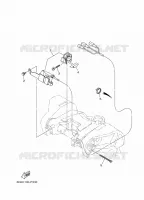 PIÈCES OPTIONNELLES 3 pour Yamaha F100D Electric Starter, Remote Control, Power Trim & Tilt, Shaft 20