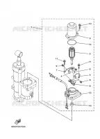 SYSTEME D'INCLINAISON 2 pour Yamaha F100D Electric Starter, Remote Control, Power Trim & Tilt, Shaft 20