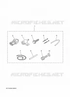 PIÈCES OPTIONNELLES 4 pour Yamaha F100D Electric Starter, Remote Control, Power Trim & Tilt, Shaft 20