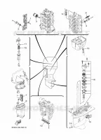 PIECES D'ENTRETIEN pour Yamaha F100D Electric Starter, Remote Control, Power Trim & Tilt, Shaft 25