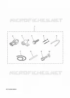 PIÈCES OPTIONNELLES 4 pour Yamaha F100D Electric Starter, Remote Control, Power Trim & Tilt, Shaft 25