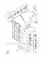 ALIMENTATION CARBURANT 1 pour Yamaha F100D 4 Stroke, Electric Starter, Remote Control, Power Trim & Tilt de 2007