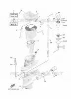 KIT DE REPARATION 2 pour Yamaha F100F Electric Starter, Remote Control, Power Trim & Tilt, Shaft 25