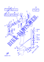 KIT DE REPARATION  pour Yamaha 6C 2 Stroke, Manual Starter, Tiller Handle, Manual Tilt, Pre-Mixing de 2008