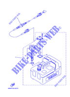 RESERVOIR A CARBURANT pour Yamaha 6C 2 Stroke, Manual Starter, Tiller Handle, Manual Tilt, Pre-Mixing de 2008