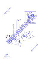 CARTER INFERIEUR ET TRANSMISSION 2 pour Yamaha 6C 2 Stroke, Manual Starter, Tiller Handle, Manual Tilt, Pre-Mixing de 2008