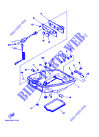 CARENAGE INFERIEUR pour Yamaha 6C 2 Stroke, Manual Starter, Tiller Handle, Manual Tilt, Pre-Mixing de 2007