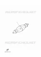 ALIMENTATION CARBURANT 2 pour Yamaha F115B Electric Starter, Remote Control, Power Trim & Tilt, Shaft 25