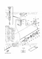ALIMENTATION CARBURANT 1 pour Yamaha F115B Electric Starter, Remote Control, Power Trim & Tilt, Shaft 20