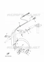 PIÈCES OPTIONNELLES 3 pour Yamaha F115B Electric Starter, Remote Control, Power Trim & Tilt, Shaft 20