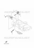 PIÈCES OPTIONNELLES 6 pour Yamaha F115B Electric Starter, Remote Control, Power Trim & Tilt, Shaft 20