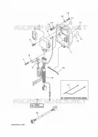 PIÈCES OPTIONNELLES 5 pour Yamaha F115B Electric Starter, Remote Control, Power Trim & Tilt, Shaft 20