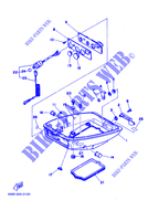 CARENAGE INFERIEUR pour Yamaha 6C 2 Stroke, Manual Starter, Tiller Handle, Manual Tilt de 2002