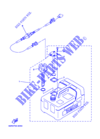RESERVOIR A CARBURANT pour Yamaha 6C 2 Stroke, Manual Starter, Tiller Handle, Manual Tilt de 2002