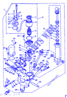 SYSTEME D'INCLINAISON pour Yamaha L140 2 Stroke de 1989