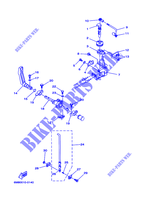 COMMANDE D'ACCELERATEUR pour Yamaha 6C 2 Stroke, Manual Starter, Tiller Handle, Manual Tilt de 2001