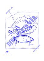 CAPOT SUPERIEUR pour Yamaha 6C 2 Stroke, Manual Starter, Tiller Handle, Manual Tilt de 2001