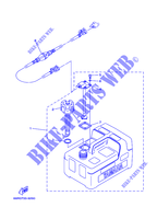 RESERVOIR A CARBURANT pour Yamaha 6C 2 Stroke, Manual Starter, Tiller Handle, Manual Tilt de 2001