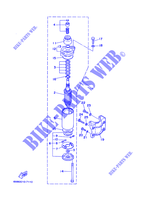 DEMARREUR pour Yamaha 6C 2 Stroke, Manual Starter, Tiller Handle, Manual Tilt de 2001