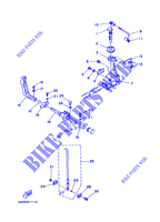 COMMANDE D'ACCELERATEUR 1 pour Yamaha 6C 2 Stroke, Manual Starter, Tiller Handle, Manual Tilt de 1998