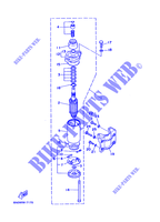 DEMARREUR pour Yamaha 6C 2 Stroke, Manual Starter, Tiller Handle, Manual Tilt de 1998