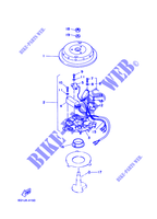 ALLUMAGE pour Yamaha 6C 2 Stroke, Manual Starter, Tiller Handle, Manual Tilt de 1997