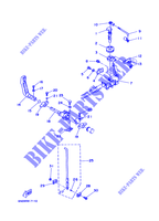 COMMANDE D'ACCELERATEUR 1 pour Yamaha 6C 2 Stroke, Manual Starter, Tiller Handle, Manual Tilt de 1997
