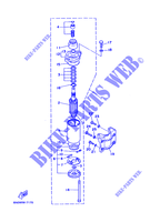 DEMARREUR pour Yamaha 6C 2 Stroke, Manual Starter, Tiller Handle, Manual Tilt de 1997