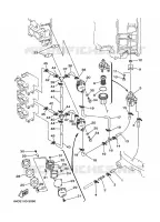 ALIMENTATION CARBURANT 1 pour Yamaha 175D Electric Starter, Remote Control, Power Trim & Tilt, Oil injection, Shaft 20