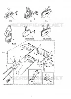 BOITIER DE COMMANDE A DISTANCE pour Yamaha 6C 2 Stroke, Manual Starter, Tiller Handle, Manual Tilt de 1989