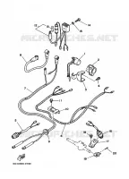 PIECES ALTERNATIVES 3 pour Yamaha 6C 2 Stroke, Manual Starter, Tiller Handle, Manual Tilt de 1989