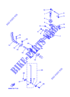 COMMANDE D'ACCELERATEUR pour Yamaha 6D 2-Stroke, Manual Starter, Tiller Handle, Pre-Mixing de 2007