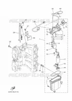 POMPE A INJECTION 1 pour Yamaha F150D Electric Starter, Remote Control, Power Trim & Tilt, Shaft 25