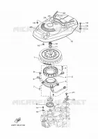 ALLUMAGE pour Yamaha F150F Electric Starter, Remote Control, Power Trim & Tilt, Shaft 25