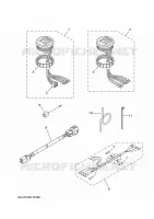 COMPTEUR  pour Yamaha F150F Electric Starter, Remote Control, Power Trim & Tilt, Shaft 25