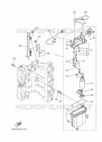 POMPE A INJECTION 1 pour Yamaha F150F Electric Starter, Remote Control, Power Trim & Tilt, Shaft 25