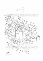 ARAIGNEE pour Yamaha F150F Electric Starter, Remote Control, Power Trim & Tilt, Shaft 25