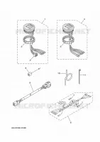 COMPTEUR  pour Yamaha F150F Electric Starter, Remote Control, Power Trim & Tilt, Shaft 25