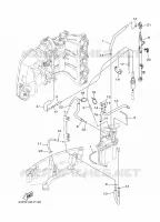POMPE A INJECTION 2 pour Yamaha F150F Electric Starter, Remote Control, Power Trim & Tilt, Shaft 25