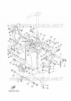 ARAIGNEE pour Yamaha F150F Electric Starter, Remote Control, Power Trim & Tilt, Shaft 25