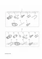 PIÈCES OPTIONNELLES 5 pour Yamaha F150F Electric Starter, Remote Control, Power Trim & Tilt, Shaft 25