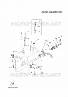 BOITIER D'HELICE ET TRANSMISSION 2 pour Yamaha F150G Electric Starter, Remote Control, Power Trim & Tilt, Shaft 25
