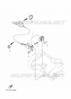 PIÈCES OPTIONNELLES 2 pour Yamaha F150G Electric Starter, Remote Control, Power Trim & Tilt, Shaft 25